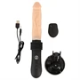 You2Toys RC Fucking Machine Flesh - lökő vibrátor (fekete)