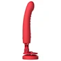 Lovense Mission 2 - okos vibrátor tapadókoronggal (piros)