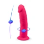 Silexd - tapadókorongos vibrátor távirányítóval (pink)