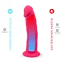 Silexd - tapadókorongos vibrátor távirányítóval (pink)