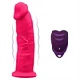 Silexd - tapadókorongos vibrátor távirányítóval (pink)