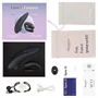 Womanizer Lust&Luxury - csikló- és párvibrátor szett (fekete)