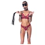 Bad Kitty - bondage szett - 6 részes (fekete)