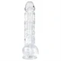 EasyToys - herés dildó - 13,5cm (átlátszó)