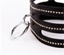 Designer Traingo Collar Made in Calf Softy Leather Black