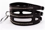 Designer Traingo Collar Made in Calf Softy Leather Black