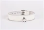Patent Leather with Lamb Leather Backing White