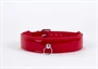 Patent Leather with Lamb Leather Backing Red