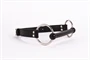 Calf Softy Leather Top and Lamb Leather padding with Silicone Mouth Piece Black
