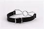 Calf Softy Leather Top and Lamb Leather Padding with Stainless Steel Mouth Piece Black