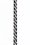 Leather Stick with Neon Strip and Nubuck Leather Top White