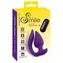 Smile - 2in1 anál vibrátor és csiklóizgató (lila)