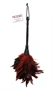 Frisky Feather Duster  Red/Black