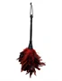 Frisky Feather Duster  Red/Black