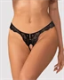 Trinise crotchless thong L/XL