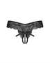 Trinise crotchless thong S/M