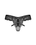 Trinise crotchless thong L/XL