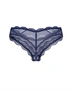 Nightly Blue crotchless thong XS/S