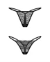 Clara 2-pack thong S/M