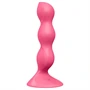 Satisfyer Triple Ball-R - gyöngyös análvibrátor (pink)