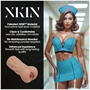 XKIN Naughty Nurse Trixie - élethű műpunci maszturbátor (natúr)