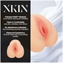 XKIN - realisztikus műpunci maszturbátor - L (natúr)
