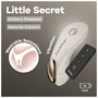 Satisfyer Little Secret - bugyivibrátor (fehér)