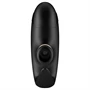 Satisfyer Pro 4 Couples - léghullámos párvibrátor (fekete)
