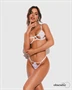 Luise Sublim White 2-pcs crotchless set S/M