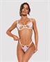 Luise Sublim White 2-pcs crotchless set L/XL