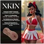 XKIN Cheerleader Cherry - élethű műpunci maszturbátor (sötét natúr)