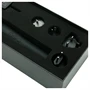 Pixey Deluxe Black Velvet - wand vibrátor M (fekete)