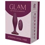 Glam - anál vibrátor távirányítóval (piros)