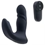Dreamtoys Pulz - lökő párvibrátor távirányítóval (sötétkék)