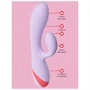 Dreamtoys Love Signal - párvibrátor (lila)