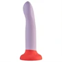 Dreamtoys Love Signal - kétszínű szilikon dildó nagy (lila)