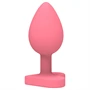 Dreamtoys Amour - szív vibrátor ajándékszett (piros)