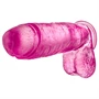 Blush B Yours Plus - realisztikus dildó (rózsaszín)