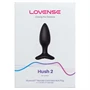 Lovense Hush 2 S – App-vezérelt análvibrátor (38 mm, fekete)