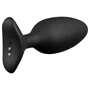 Lovense Hush 2 S – App-vezérelt análvibrátor (38 mm, fekete)