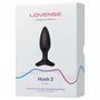 Lovense Hush 2 S – App-vezérelt análvibrátor (38 mm, fekete)
