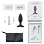 Lovense Hush 2 S – App-vezérelt análvibrátor (38 mm, fekete)