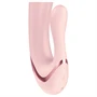 Satisfyer - Pearl Bunny 3 forgógyöngyös nyuszivibrátor (pink)