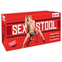 THE BANGER - Ultimate Sex Stool szexszék élethű dildóval (fekete)