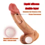 FeelSkin - ultra realisztikus herés dildó (natúr, 17,8 cm)