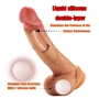 FeelSkin - ultra realisztikus herés dildó (natúr, 25,4 cm)