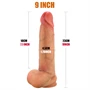 FeelSkin - ultra realisztikus herés dildó (natúr, 22,8 cm)