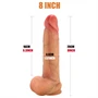FeelSkin - ultra realisztikus herés dildó (natúr, 20,3 cm)
