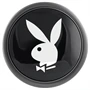 Playboy Tux - butt plug - kicsi (ezüst)