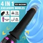 Hiram hand-free thrusting pocket dildo machine